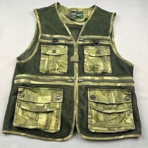 Men's Jeep Camo Vest with Pockets